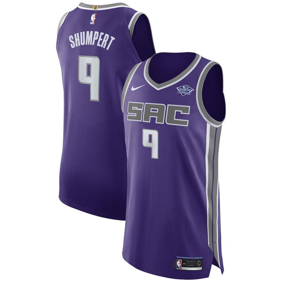 Men's Nike Iman Shumpert Purple Sacramento Kings Authentic