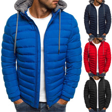 Load image into Gallery viewer, Zogaa Winter Jacket Men Hooded Coat Causal Zipper Men&#39;s Jackets Parka Warm Clothes Men Streetwear Clothing For Men 2019