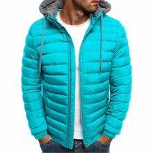 Load image into Gallery viewer, Zogaa Winter Jacket Men Hooded Coat Causal Zipper Men&#39;s Jackets Parka Warm Clothes Men Streetwear Clothing For Men 2019