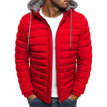 Load image into Gallery viewer, Zogaa Winter Jacket Men Hooded Coat Causal Zipper Men&#39;s Jackets Parka Warm Clothes Men Streetwear Clothing For Men 2019